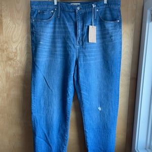 Madewell Classic Straight jean size 36